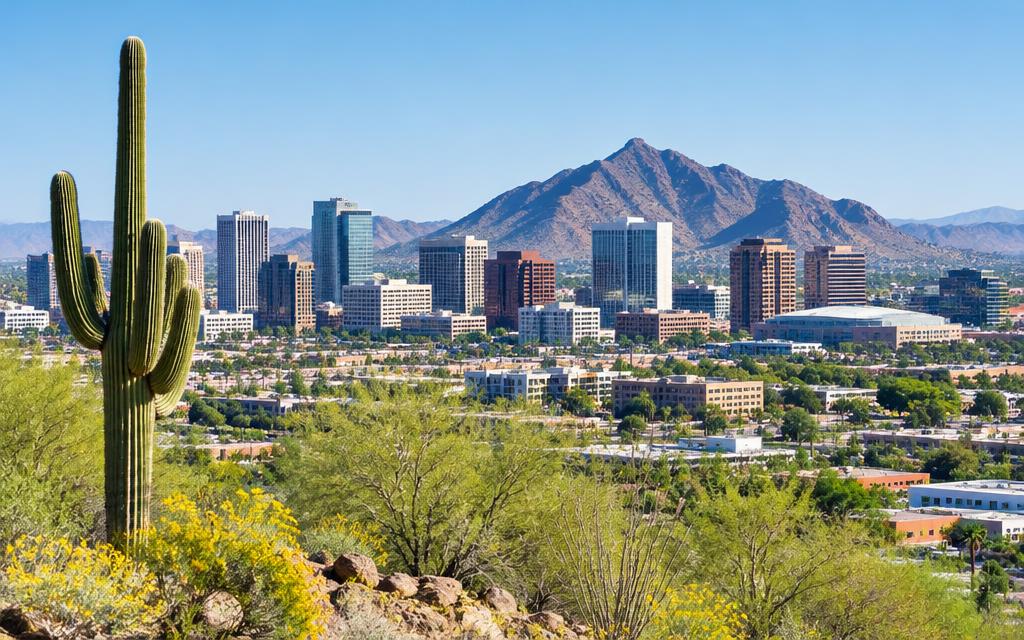 Phoenix skyline, Arizona