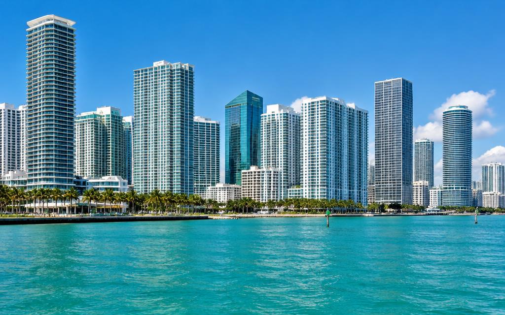 Miami skyline, Florida